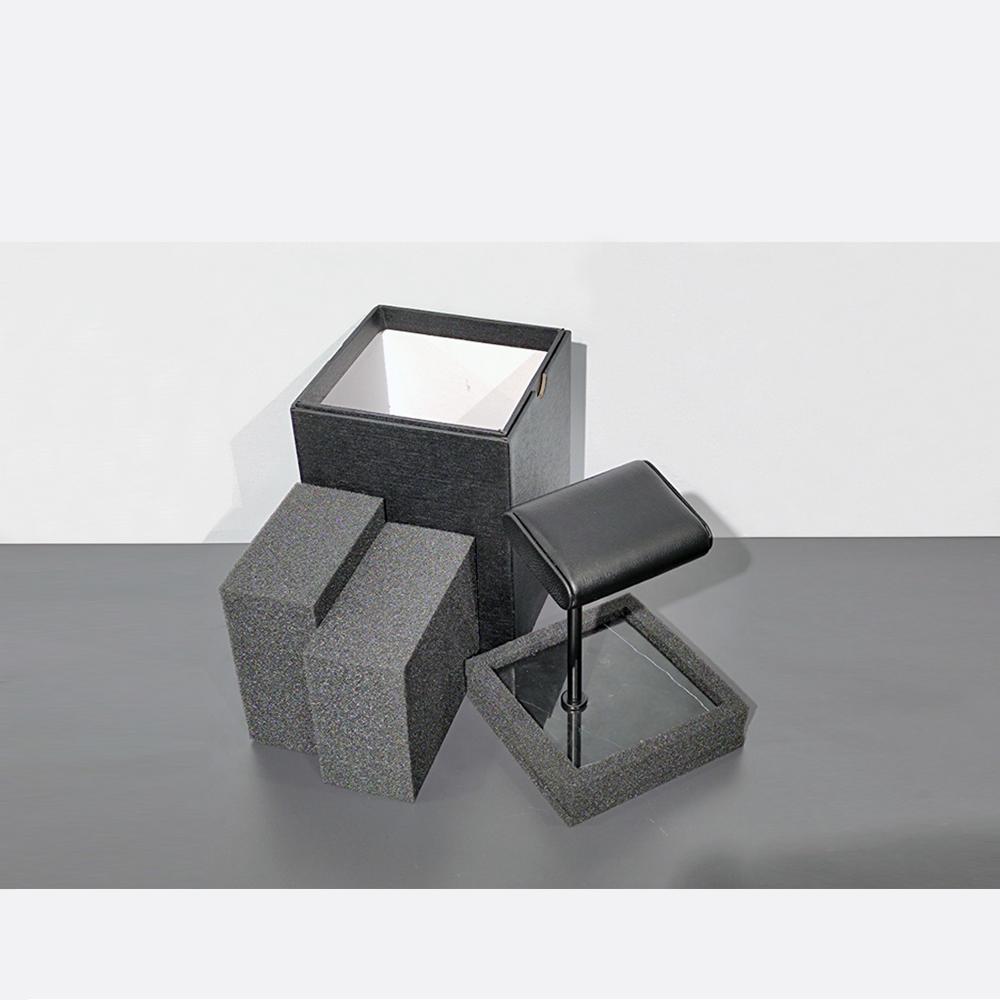 2xMarble & PU Watch Holder Stand for Display Style 6
