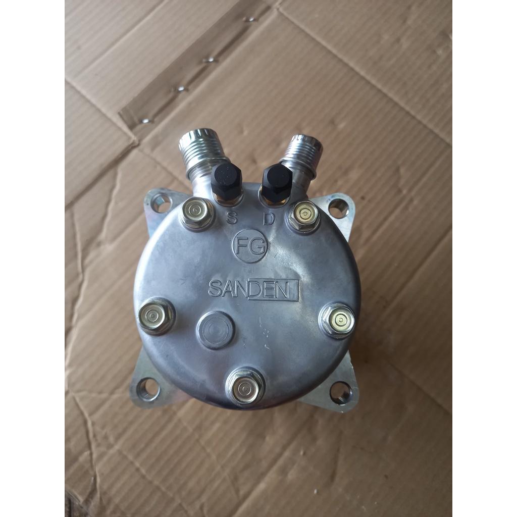 Lốc điều hòa Sanden 508 2A 12V/24V hàng xịn Sanden Singapore