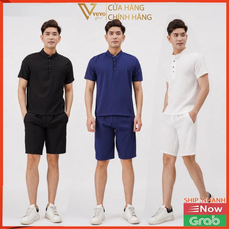 Bộ Quần Áo Đũi Nam Đủ Màu Đủ Size Chất Vải Đũi Thái Mềm Mịn Mát