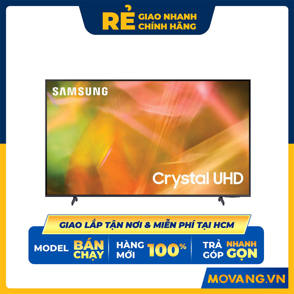 Smart Tivi Crystal Samsung 4K 55 inch UA55AU8000