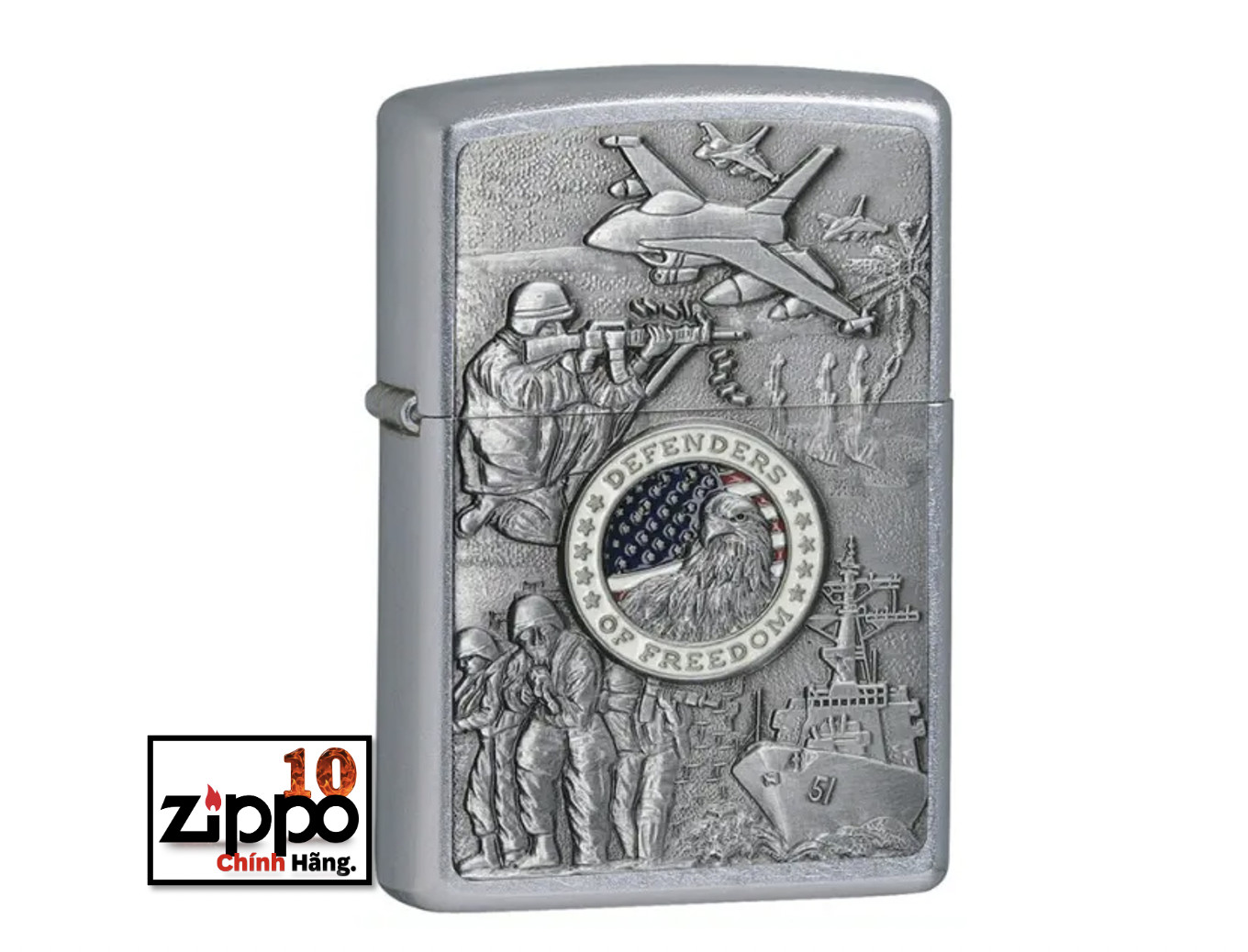 Bật lửa ZIPPO 24457 Joined Forces - Chính hãng 100%