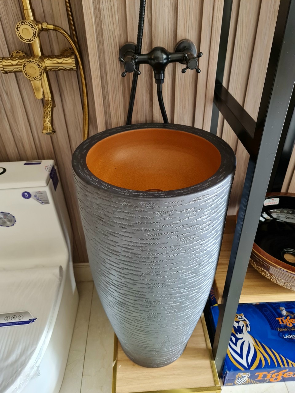 Chậu sứ Mỹ thuật - Chân chậu sứ Mỹ thuật