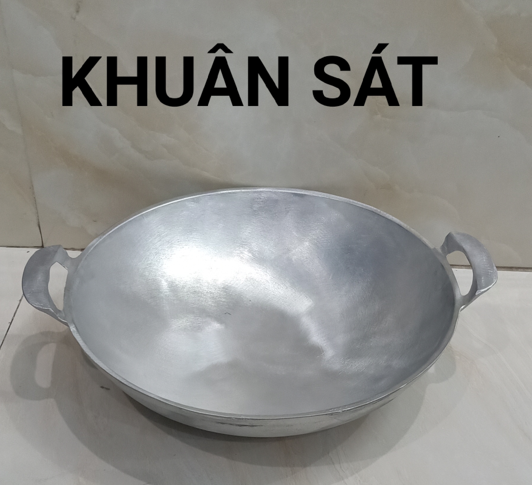 CHẢO GANG ĐÚC BẰNG KHUÂN SẮT ĐƯỜNG KÍNH MIỆNG 40 CM