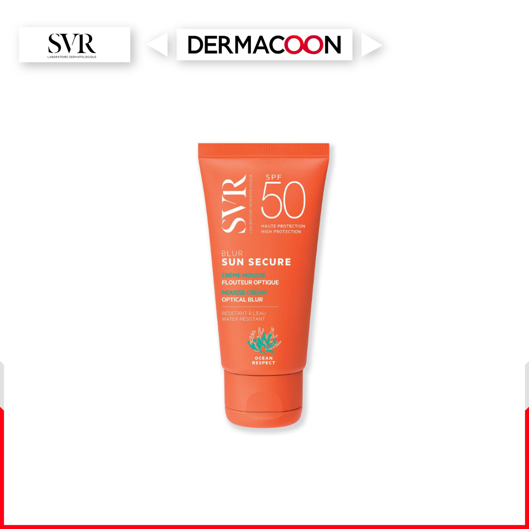 Kem Chống Nắng Có Màu Che Khuyết Điểm SVR SUN SECURE Blur SPF50 50ml