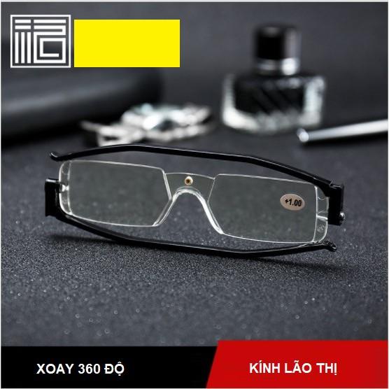 Kính lão thị viễn thị xoay 360 độ có video bảo hành 1 đổi 1 cho nam và nữ cực sang