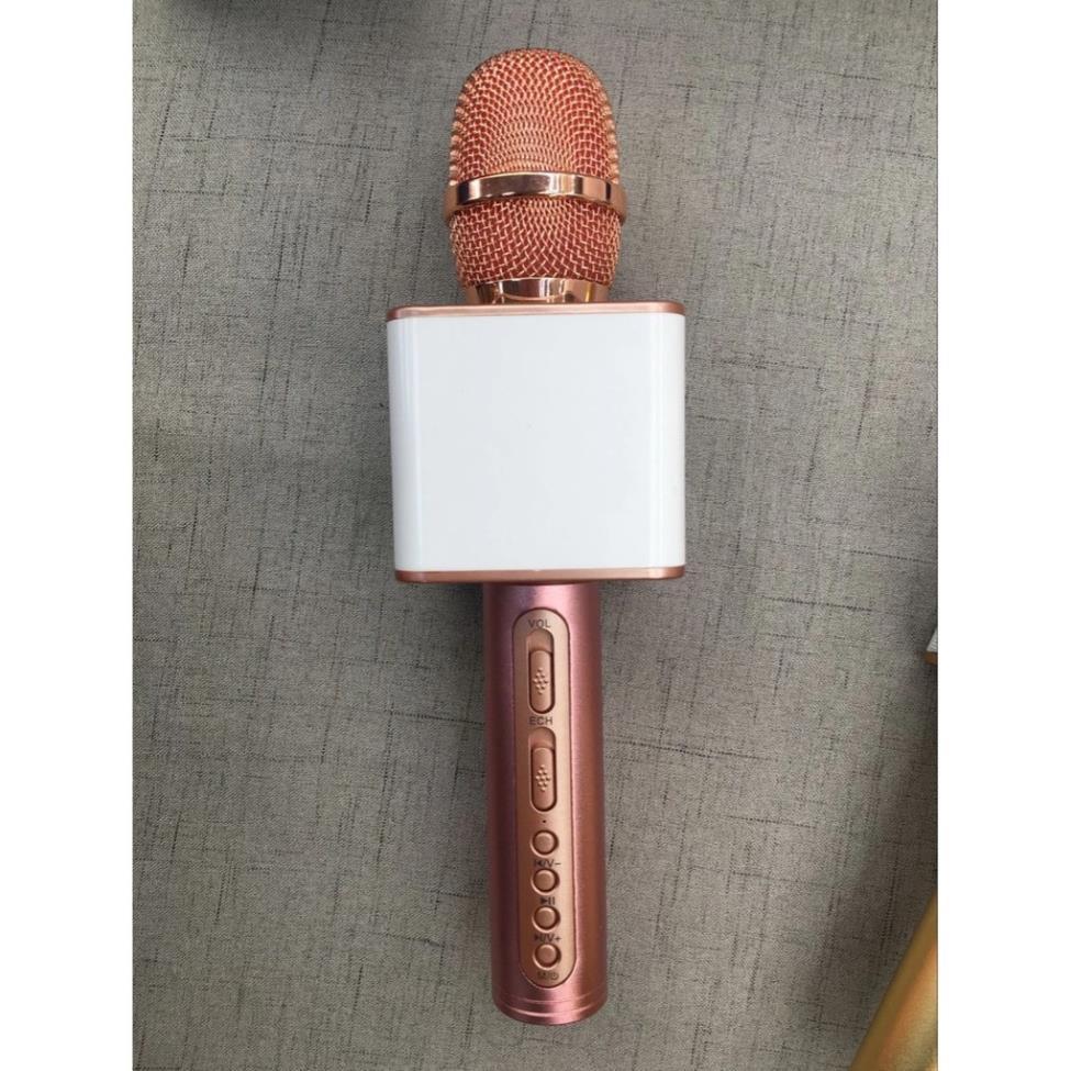 Micro Karaoke Bluetooth JVJ YS-90 Micro Hát Kèm Loa Kết Nối Thẻ Nhớ, USB Hỗ Trợ Ghi Âm