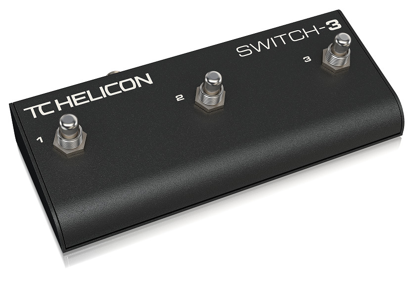 TC Helicon Switch-3 Footswitches for Voice Processors-Hàng Chính Hãng