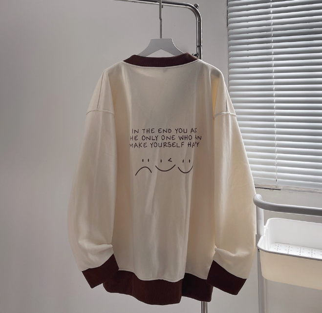 Áo Khoác Cardigan W Xanh Mặt Cười Ulzzang, Áo khoác CARDIGAN nỉ thêu xù W màu xanh viền trắng form rộng nam nữ unisex ulzzang, Áo khoác CARDIGAN nỉ W màu xanh viền form rộng unisex nam nữ