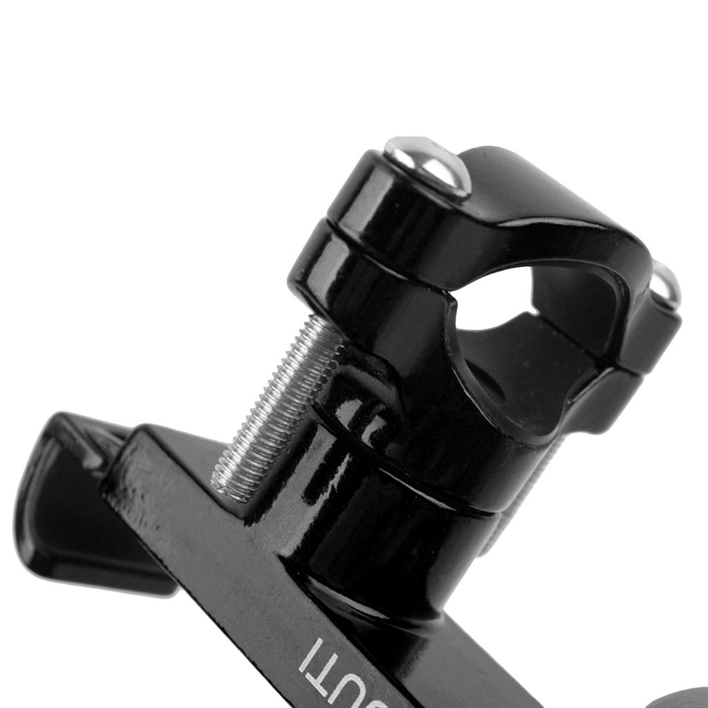 Aluminum Alloy Bike Bicycle Phone Holder Cycling Handlebar Stem Mount Black