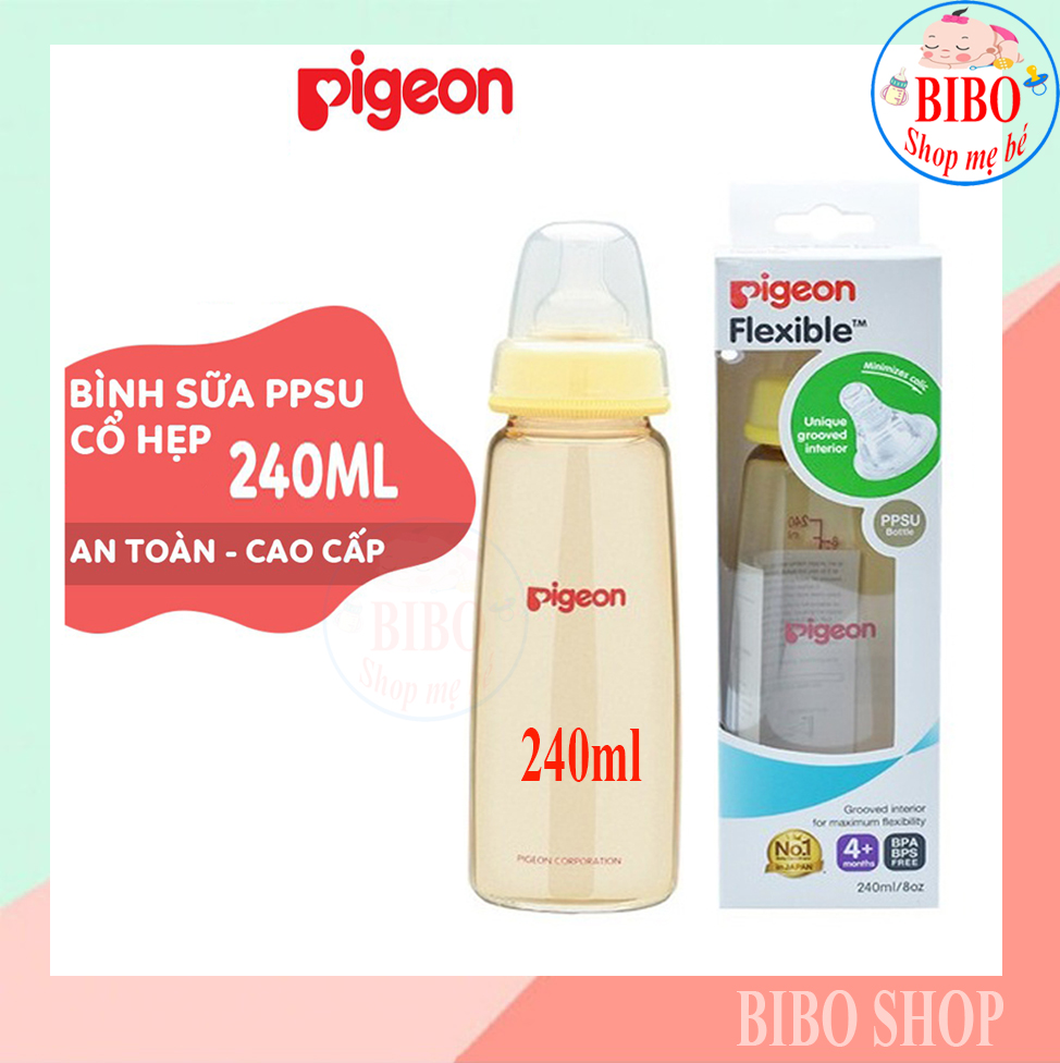 BÌNH SỮA PIGEON PPSU CỔ HẸP