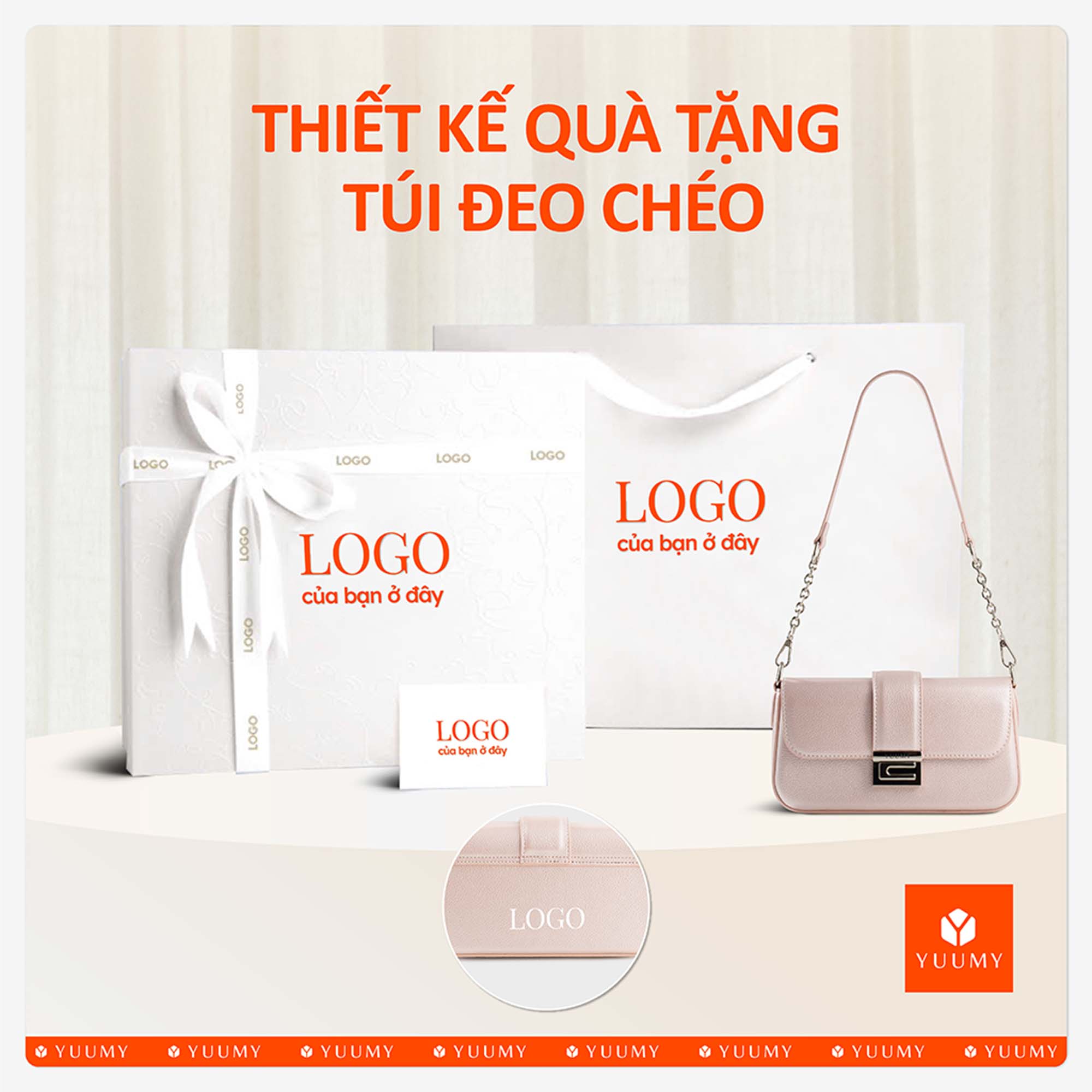 Túi đeo chéo nữ YUUMY YN316 (BST Pink Obsessed)