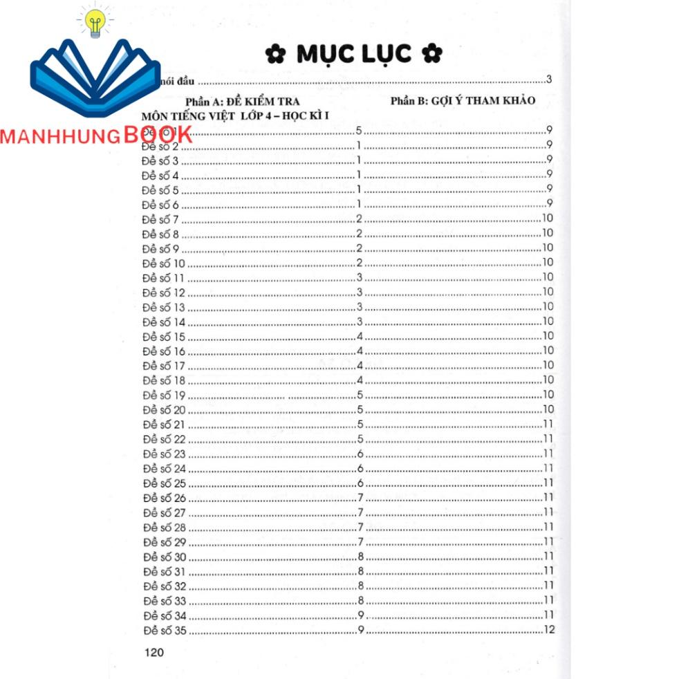 Sách-Bộ Đề Kiểm Tra Môn Tiếng Việt Lớp 4 - Tập 1 (Dùng Kèm SGK Kết Nối Tri Thức Với Cuộc Sống)