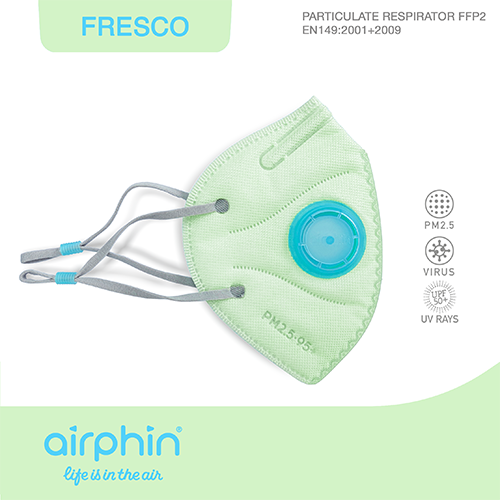 Khẩu trang Airphin FFP2 COMBI - size S - 2 màu