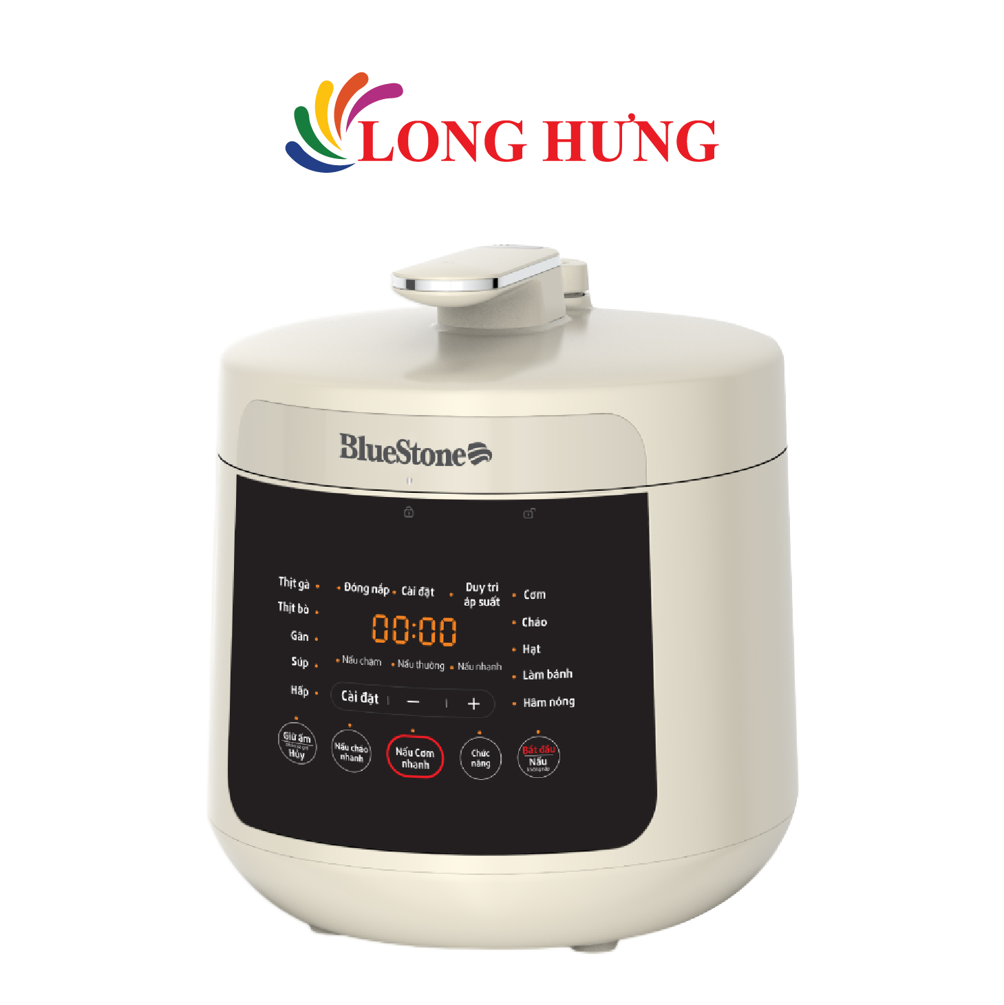 Nồi áp suất Bluestone 4.8 lít PCB-5760 - Hàng chính hãng