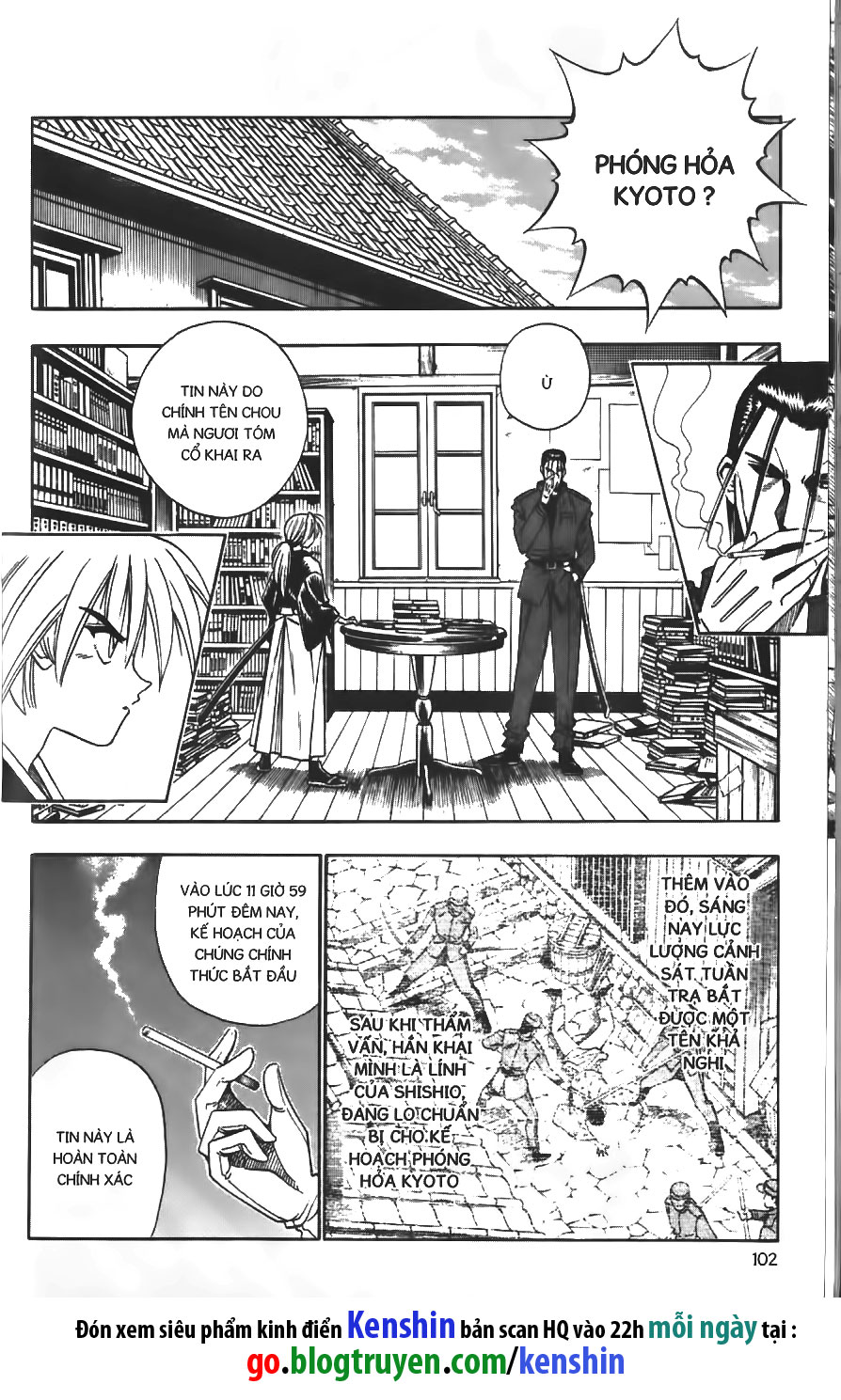 lãng khách kenshin bản nét (2019) chapter 98 12