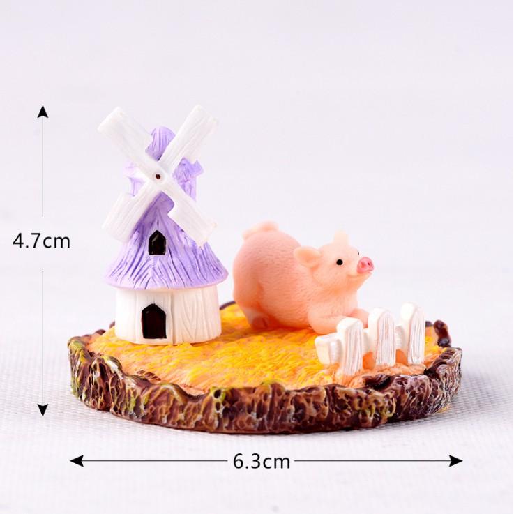 Mô hình tiểu cảnh 4 mùa thích hợp trang trí bể thủy sinh, kệ sách, bàn làm việc, chụp ảnh ngoại cảnh sản phẩm, DIY