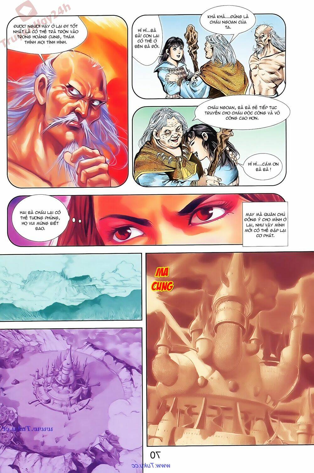 thiên tử truyền kỳ 1 - cơ phát khai chu bản chapter 70 26