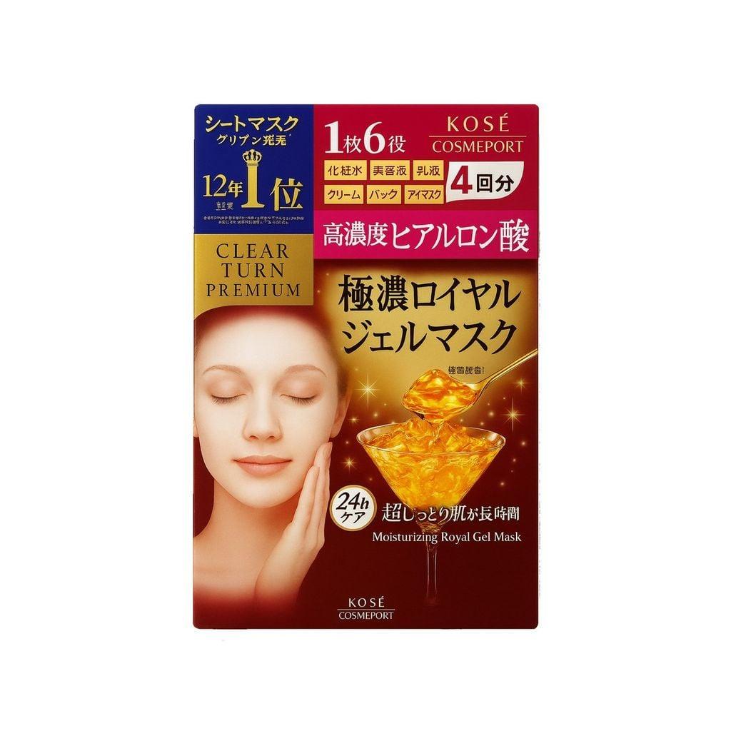 MẶT NẠ GEL DƯỠNG ẨM CAO CẤP CLEAR TURN 4 MIẾNG