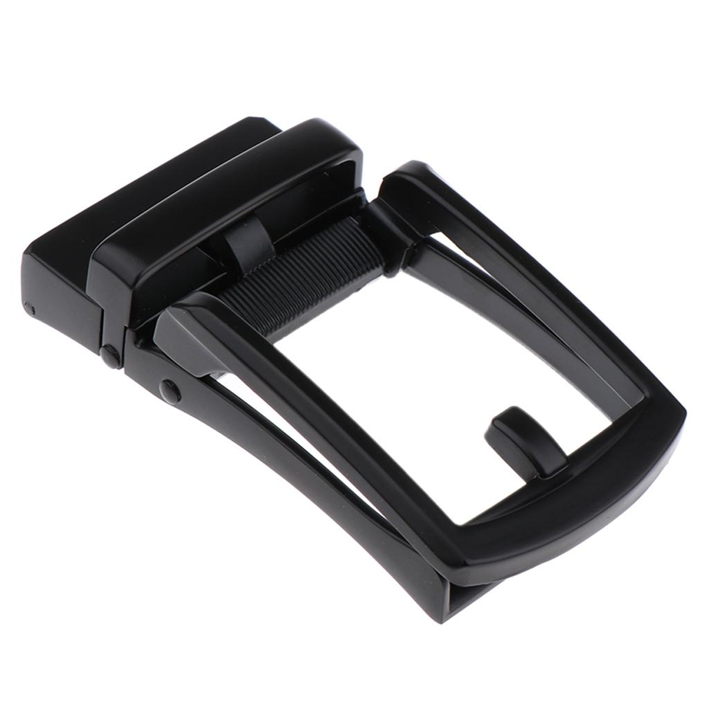Men Alloy Leather Belt Automatic Buckle Replacement for Leather Belt Strap 3.5cm Wide