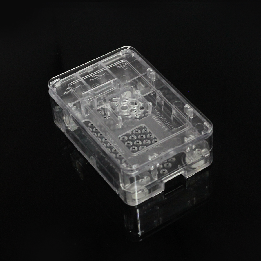 Case Dùng Cho Máy Tính Mini Raspberry Pi 2/3 Logo ABS