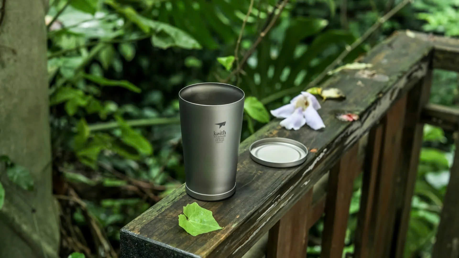 Cốc cà phê 2 lớp Keith Titanium Ti3150 320ml