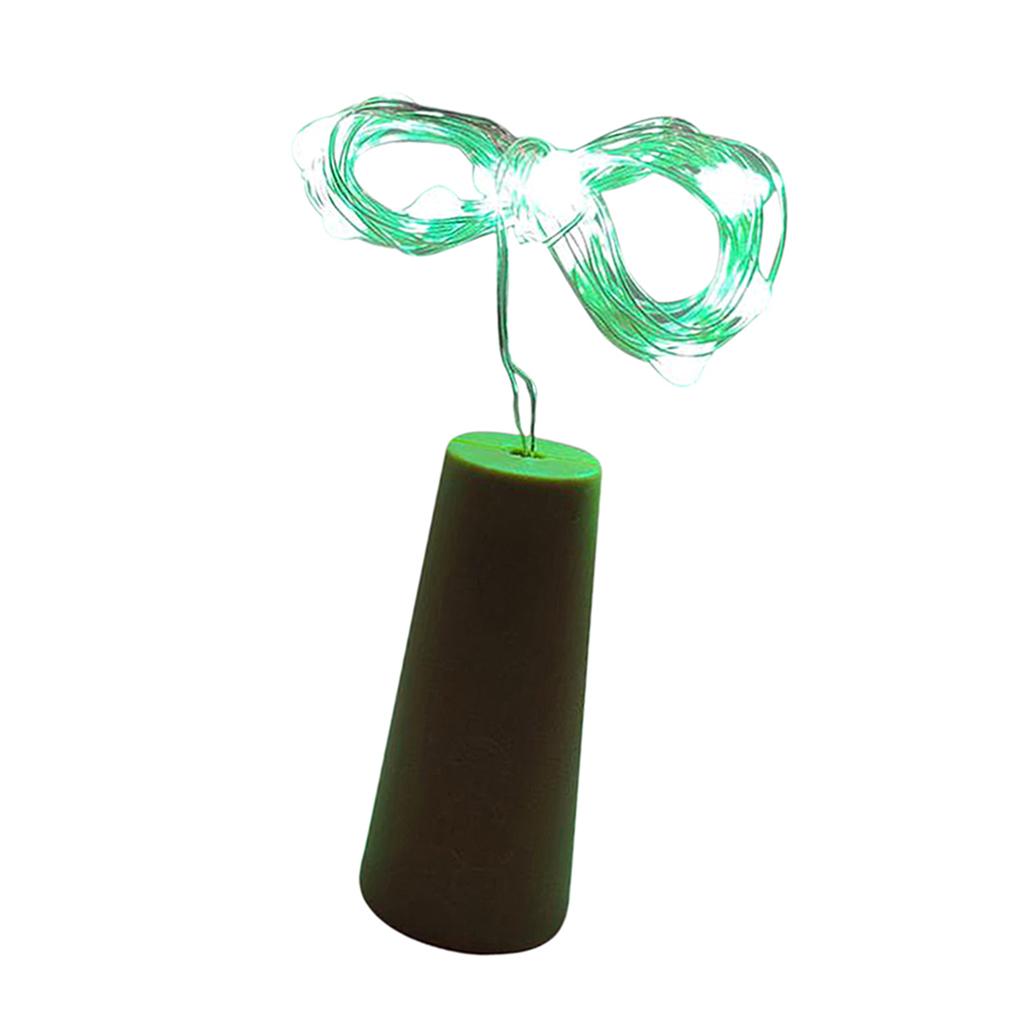 Nút Bần Đậy Chai Rượu Gắn Dây Đèn LED Trang Trí Ấn Tượng