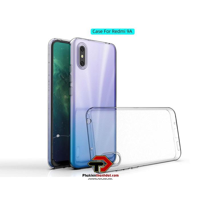 Ốp lưng dành cho Xiaomi Redmi 9A silicone dẻo trong suốt