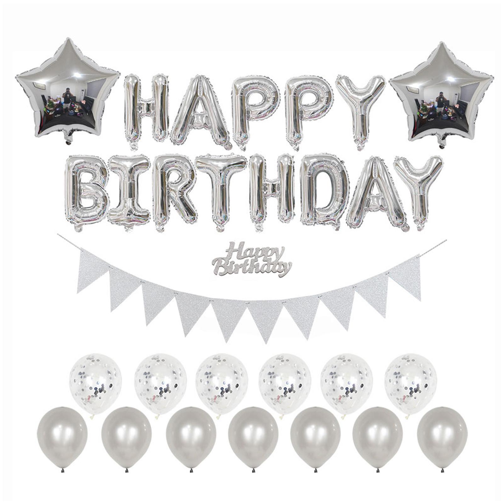 1 Set đồ dùng trang trí cho tiệc sinh nhật