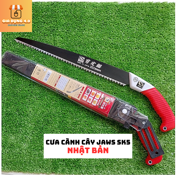 Cưa cành cây JAWS SK5 JAPAN cưa gỗ NHẬT BẢN bằng thép không gỉ-Cưa 350MM