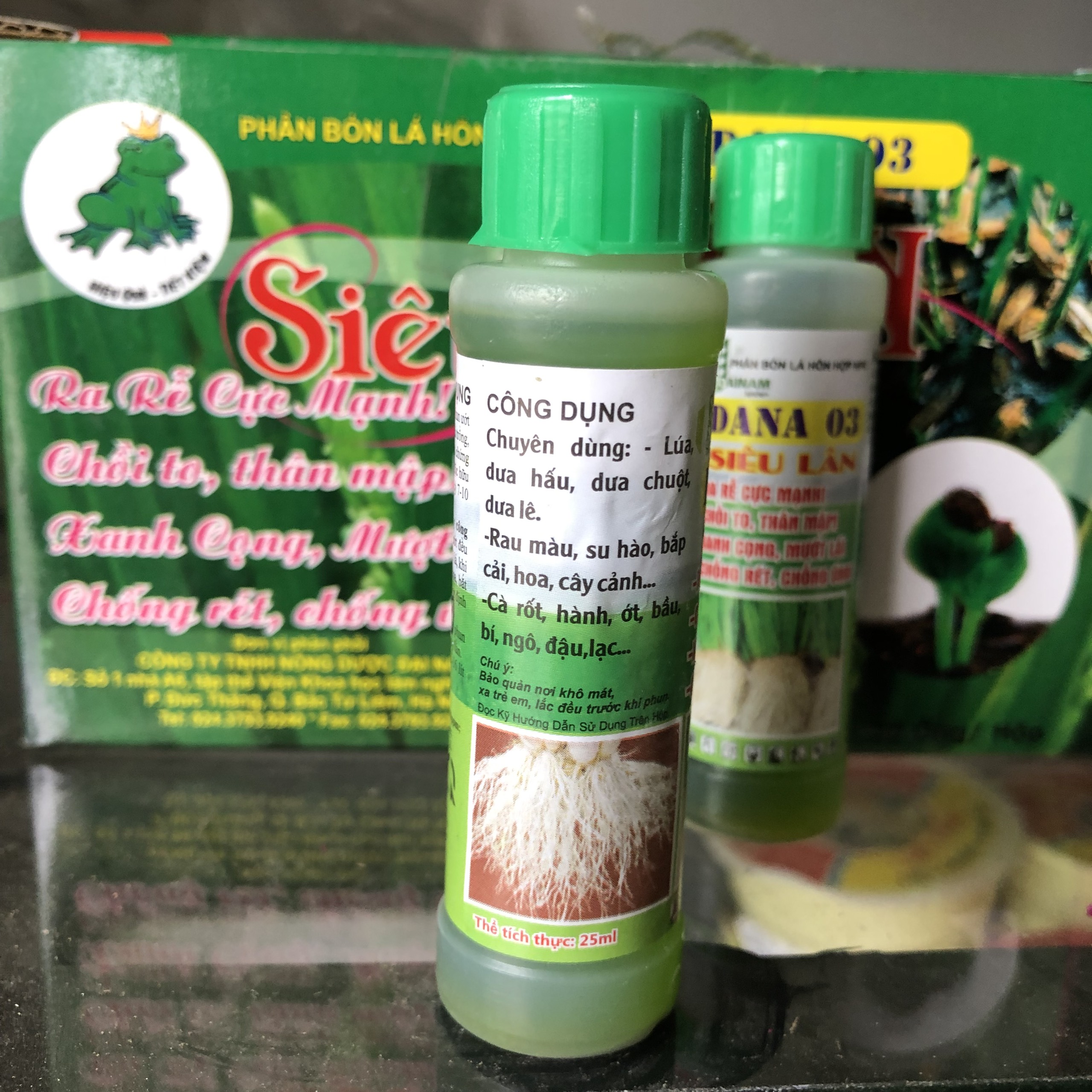 Phân bón lá hỗn hợp NPK DANNA 03 Siêu Lân ra rễ cực mạnh, chồi to, thân mập