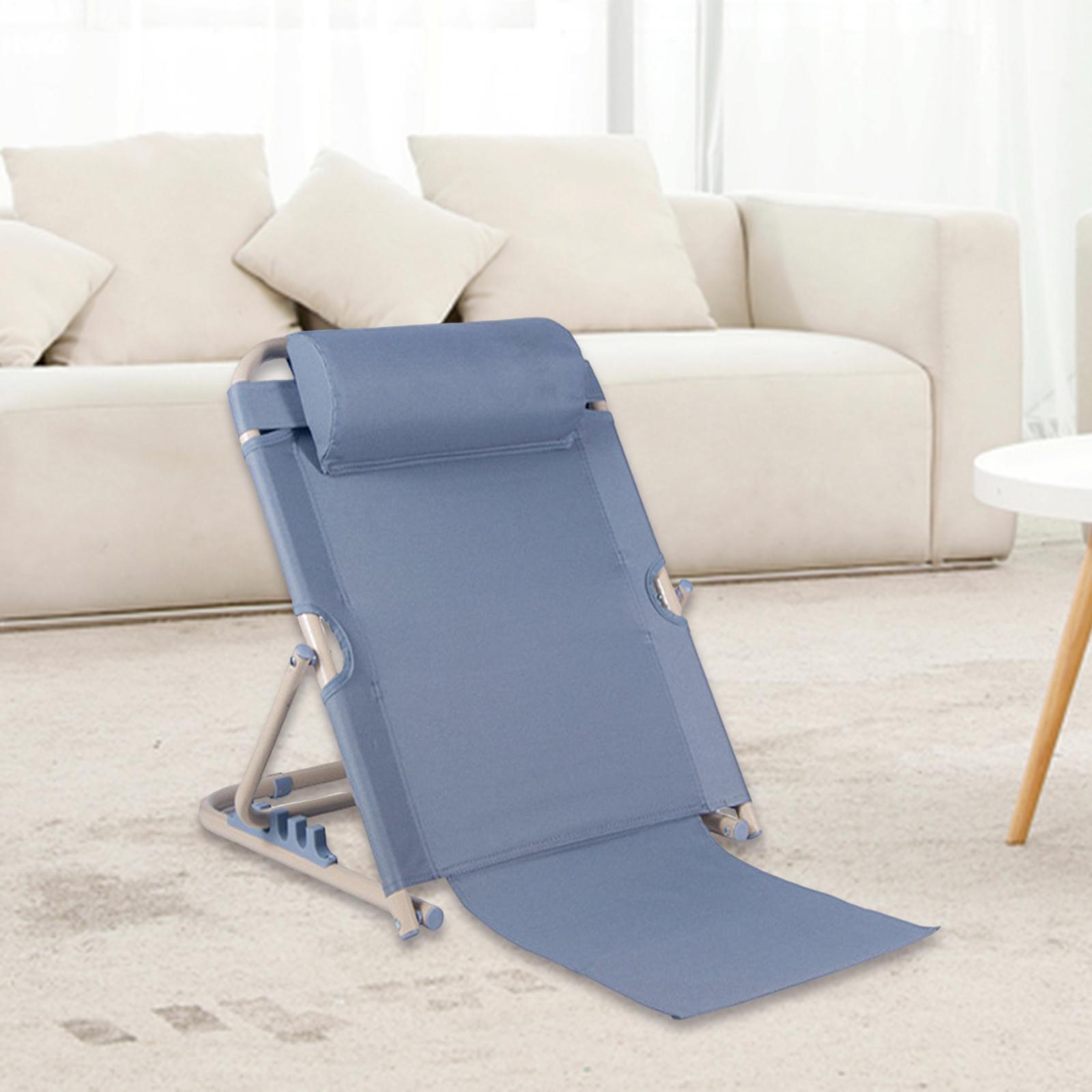 Lifting Bed Backrest Folding Bed Chair Adjustable with Head Cushion for Head