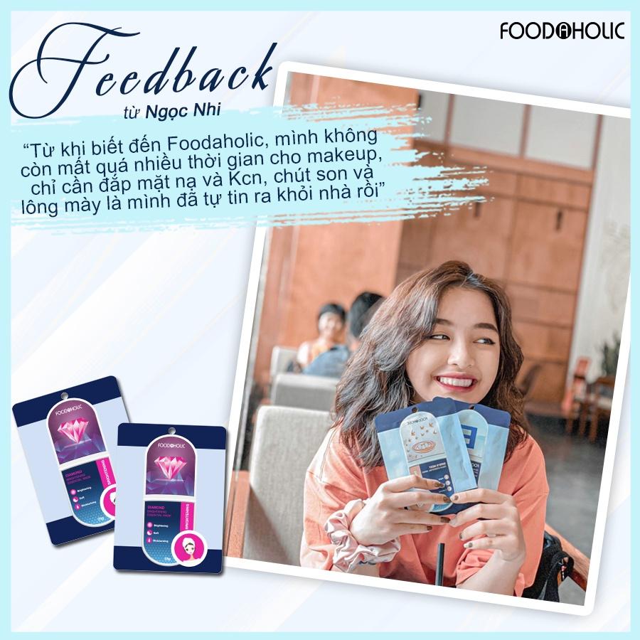 Mặt nạ dưỡng chất tổ yến dưỡng da toàn diện Foodaholic BIRD'S NEST Aqua Essential Mask 23g