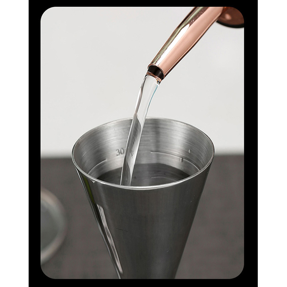 Stainless Steel Measure Cup Double Head Bar Party Wine Cocktail Shaker Jigger Specification:30 / 45ml
