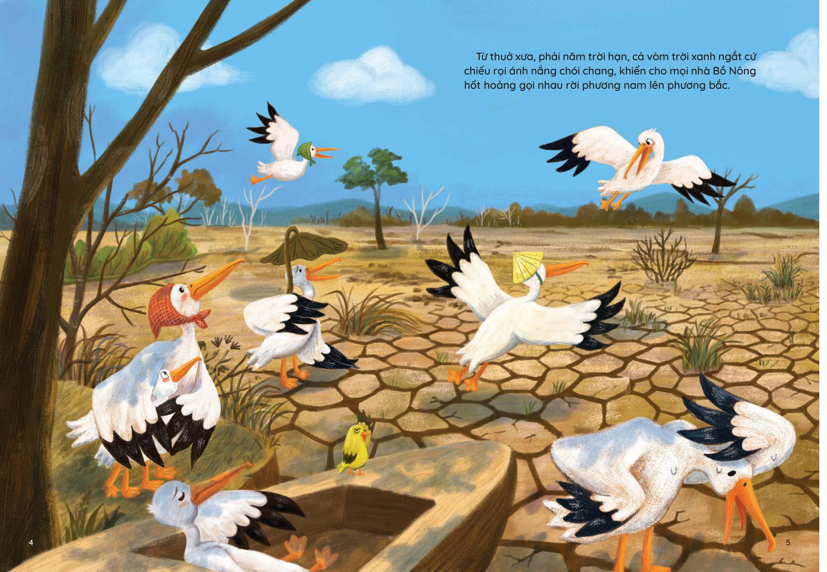 Sách - Những Truyện Hay Viết Cho Thiếu Nhi - Phiên Bản Sách Tranh - Bồ Nông Có Hiếu