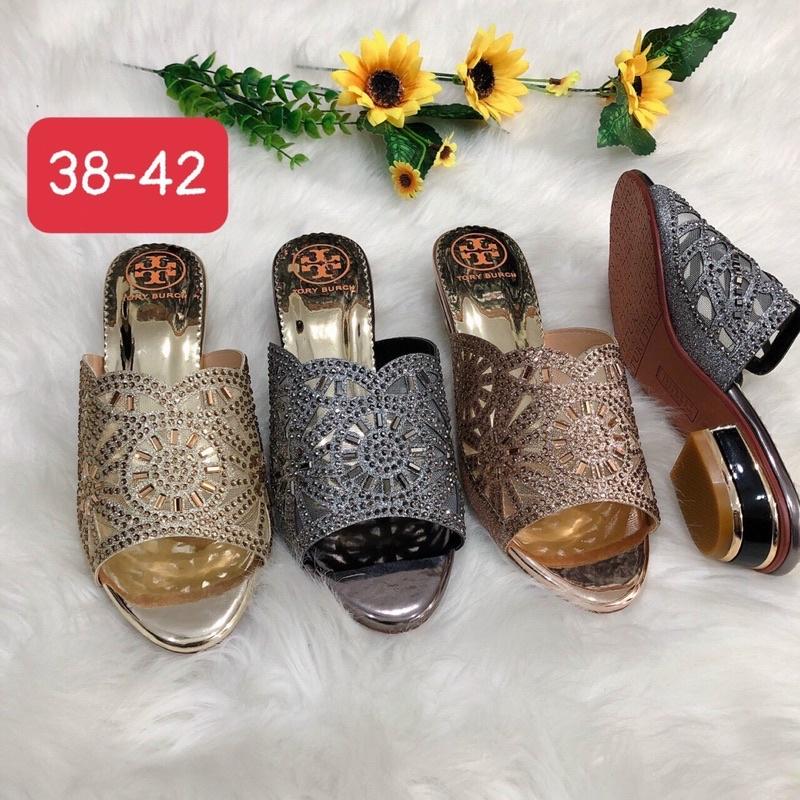 Guốc trung niên số lớn 36-43 gót 3p