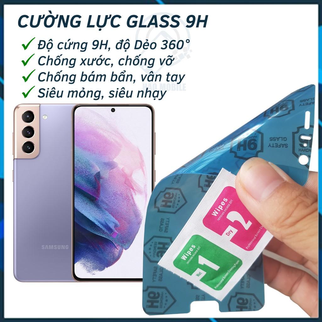 Dán cường lực dẻo nano dành cho Samsung S21 5G, S21+ 5G