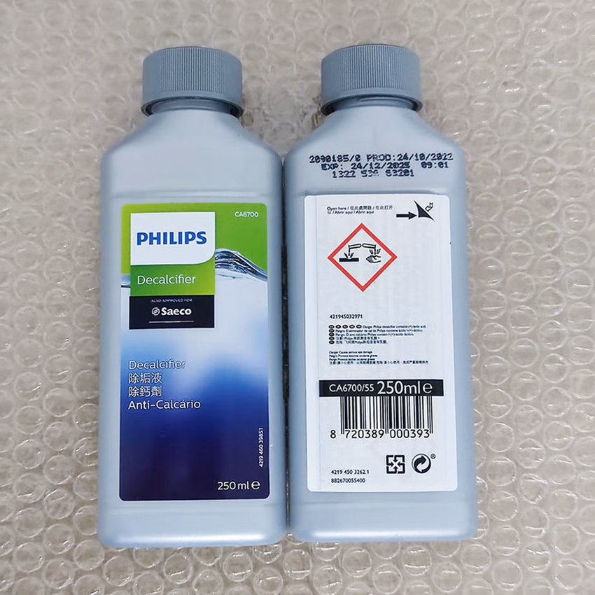 HÀNG CHÍNH HÃNG - Dung dịch tẩy cặn dùng cho máy pha cà phê Espresso Philips Saeco 250 ml CA6700