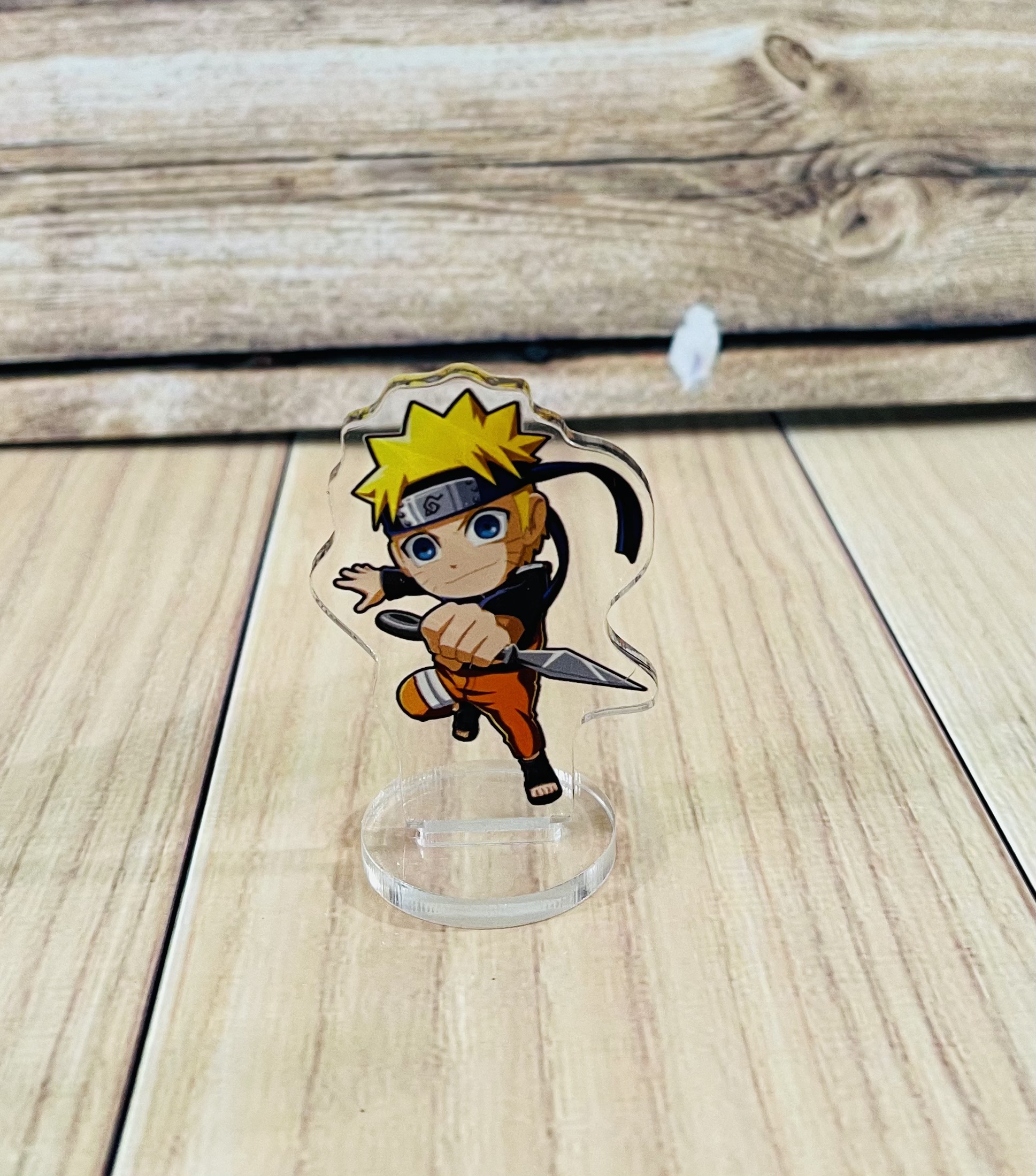 Bộ 9 mô hình Standee Naruto, tượng để bàn