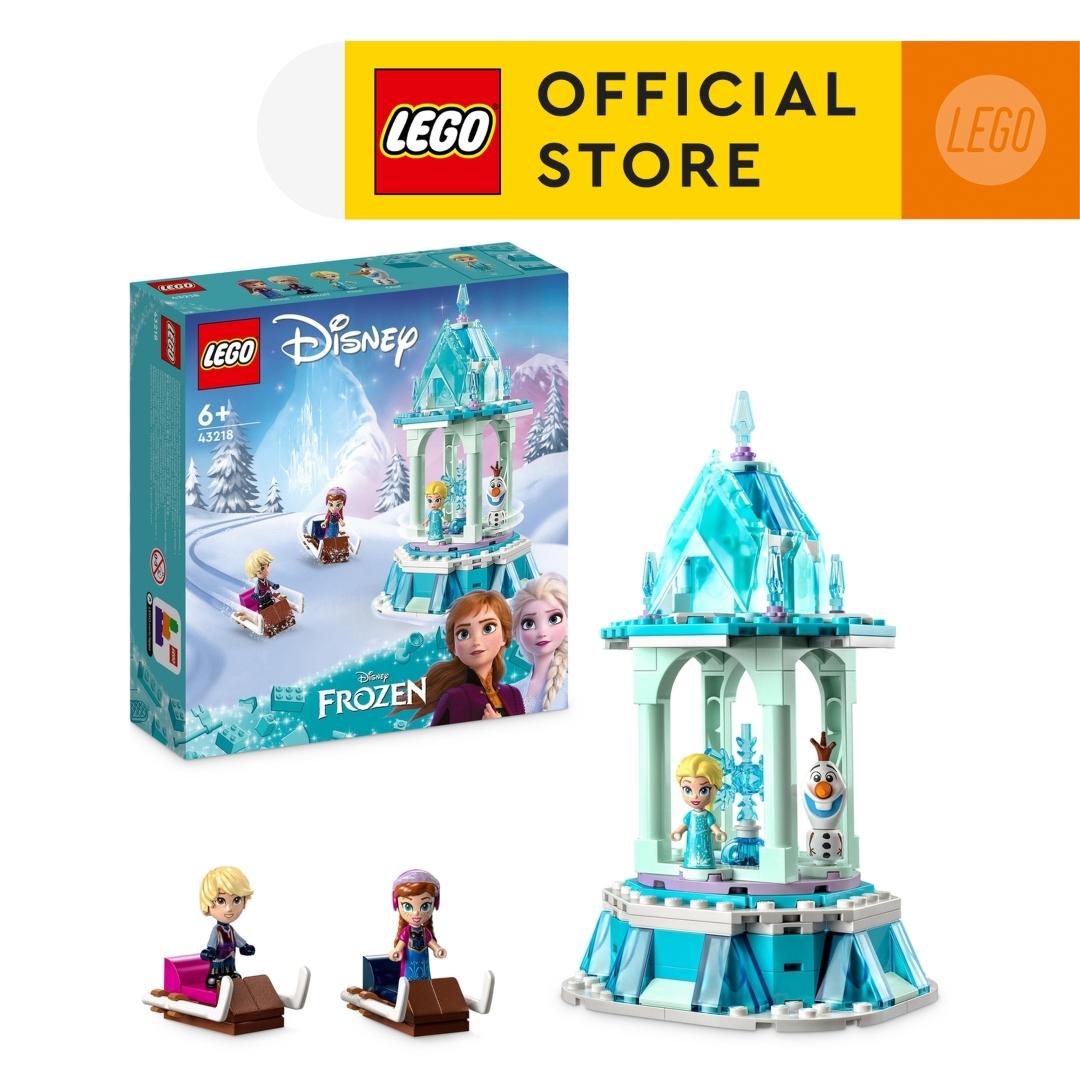 LEGO Disney Princess 43218 Đồ chơi lắp ráp Cung điện ma thuật của Anna và Elsa (175 chi tiết)
