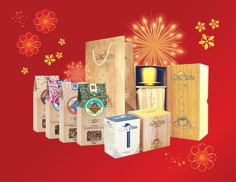 Combo: cà phê chồn phin giấy + bột kem pha cà phê 170g