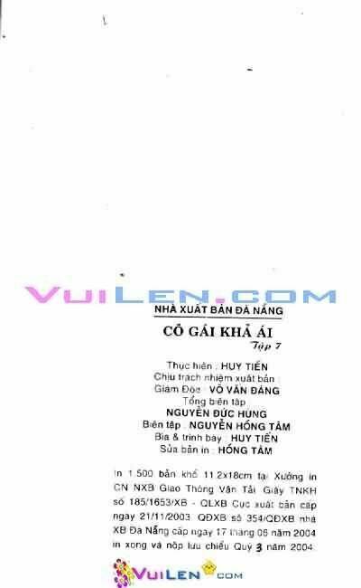 cô gái khả ái chapter 7 2