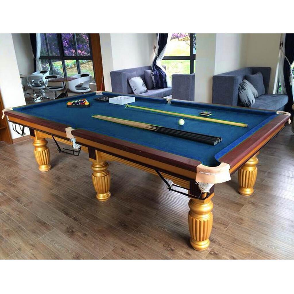 2 Pieces 9 Ft Wool Billiard Pool Table Cloth 9ft Pool Table Felt Accessories
