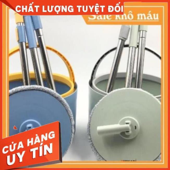 SIÊU HChổi lau nhà thông minh HIKARI HR-365F công nghệ Nhật lau sạch gấp 3 lần chổi thường