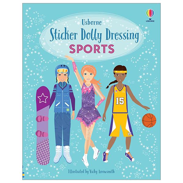 Sticker Dolly Dressing Sports