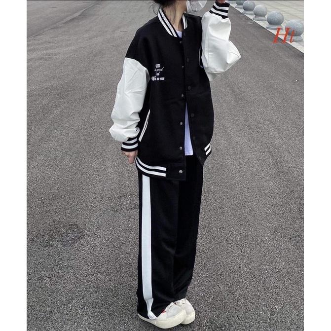Áo bomber phối tay Tim God H2A977