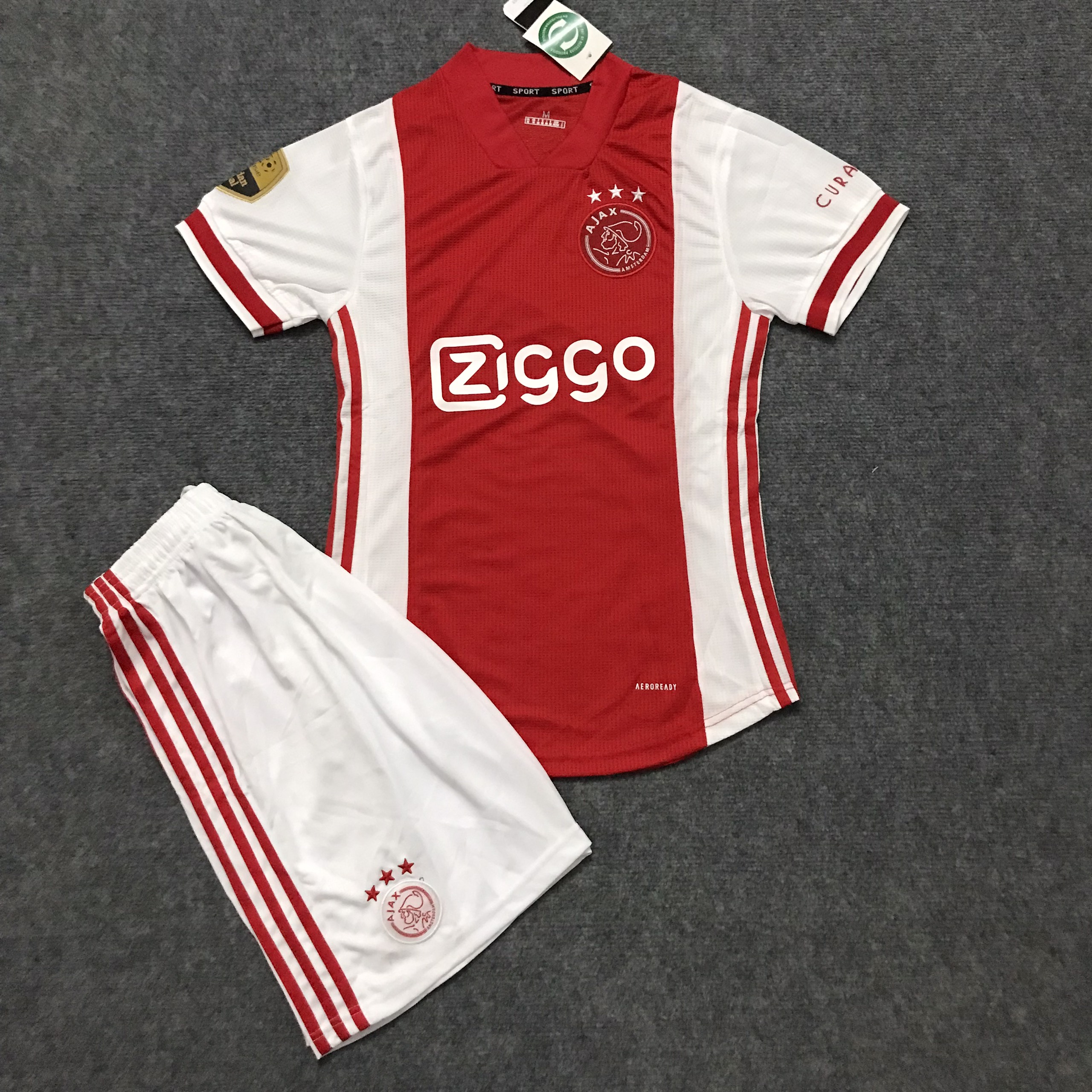 Bộ quần áo đá bóng Fake thái cao cấp Ajax Amsterdam