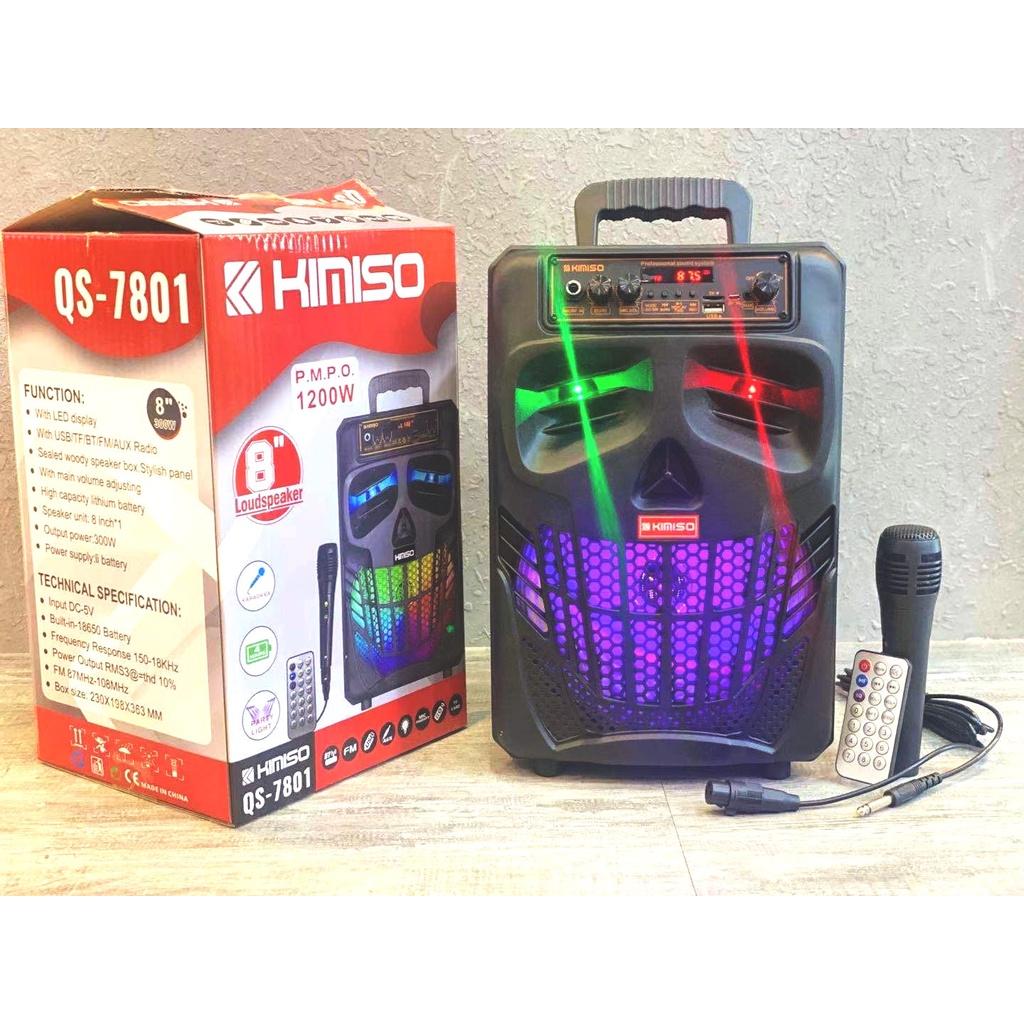 Loa Karaoke Bluetooth Kimiso QS-7801 Có Kèm Mic