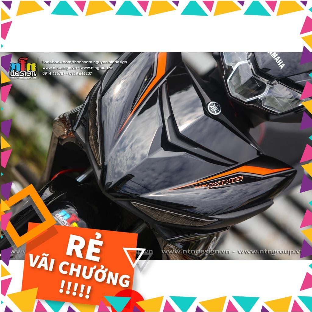 Tem Rời Exciter 150 Mẫu MX Xám Đen Cam Zin