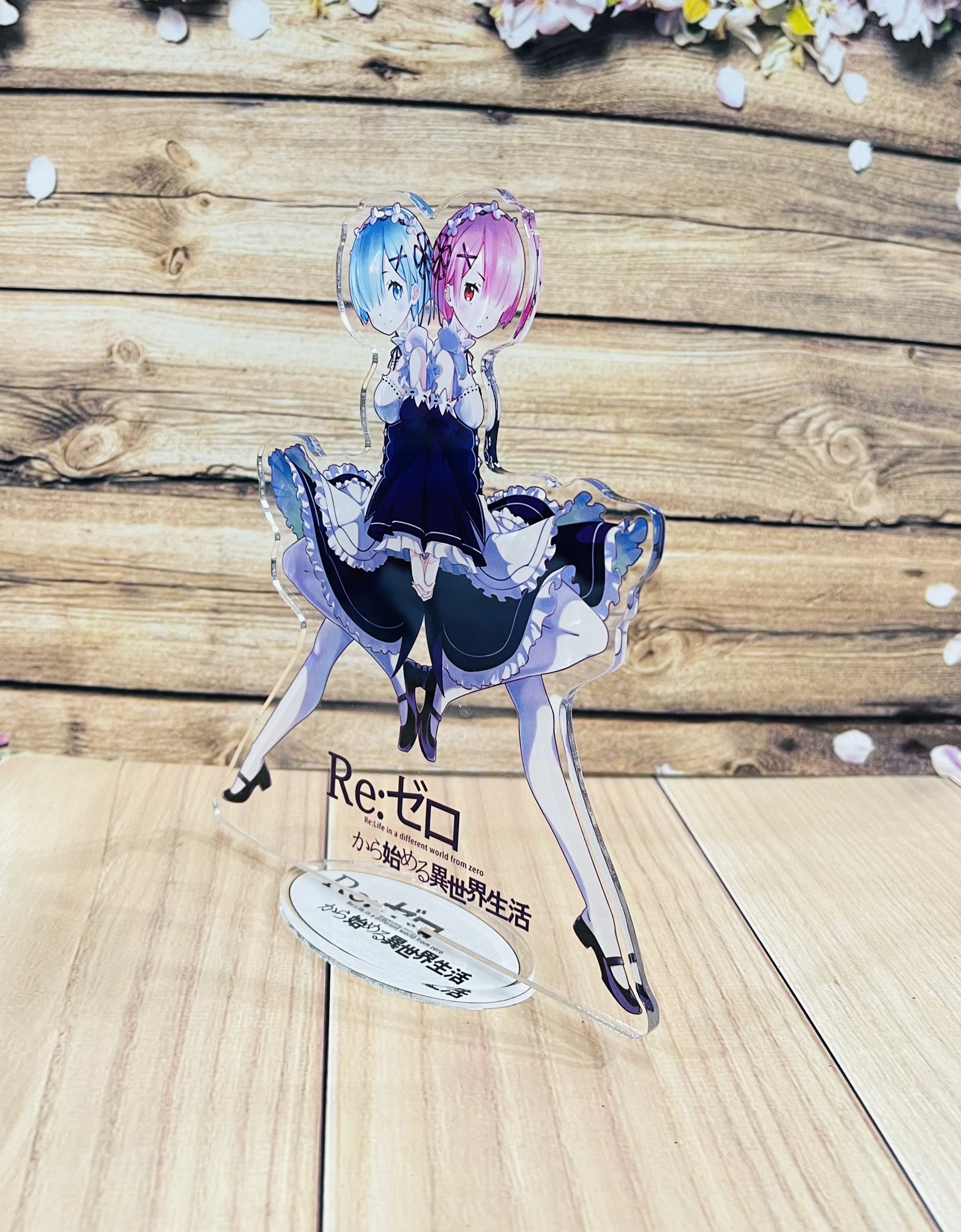 Standee Re:Zero mô hình mica trong nhiều mẫu