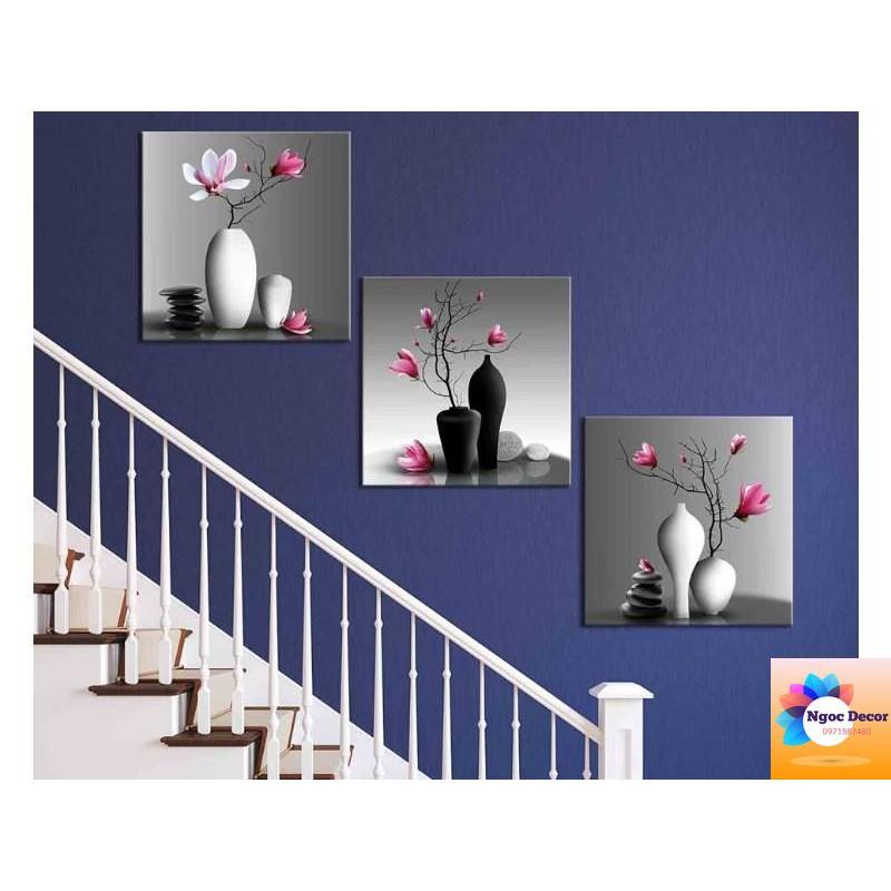 Tranhtráng gương treo cầu thang siêu đẹp decor phong xinh xịn sò